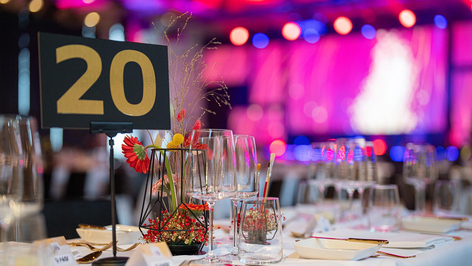 Zertifizierungsdinner vom Top Employers Institute – das Abendessen