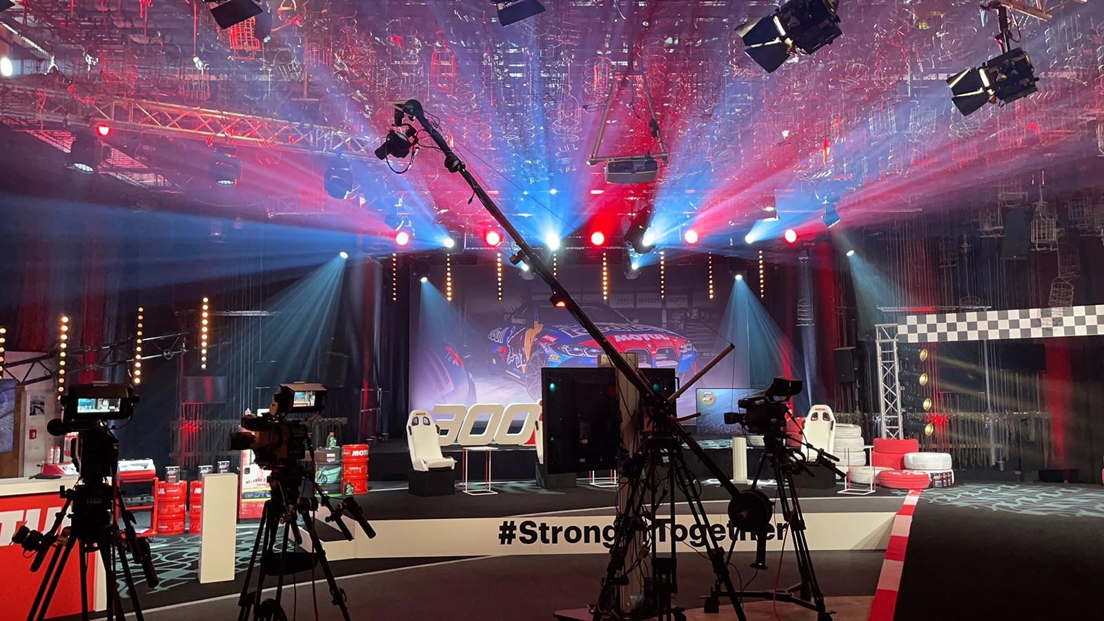 Digitales Importer-Meeting von Motul GmbH - das Studio