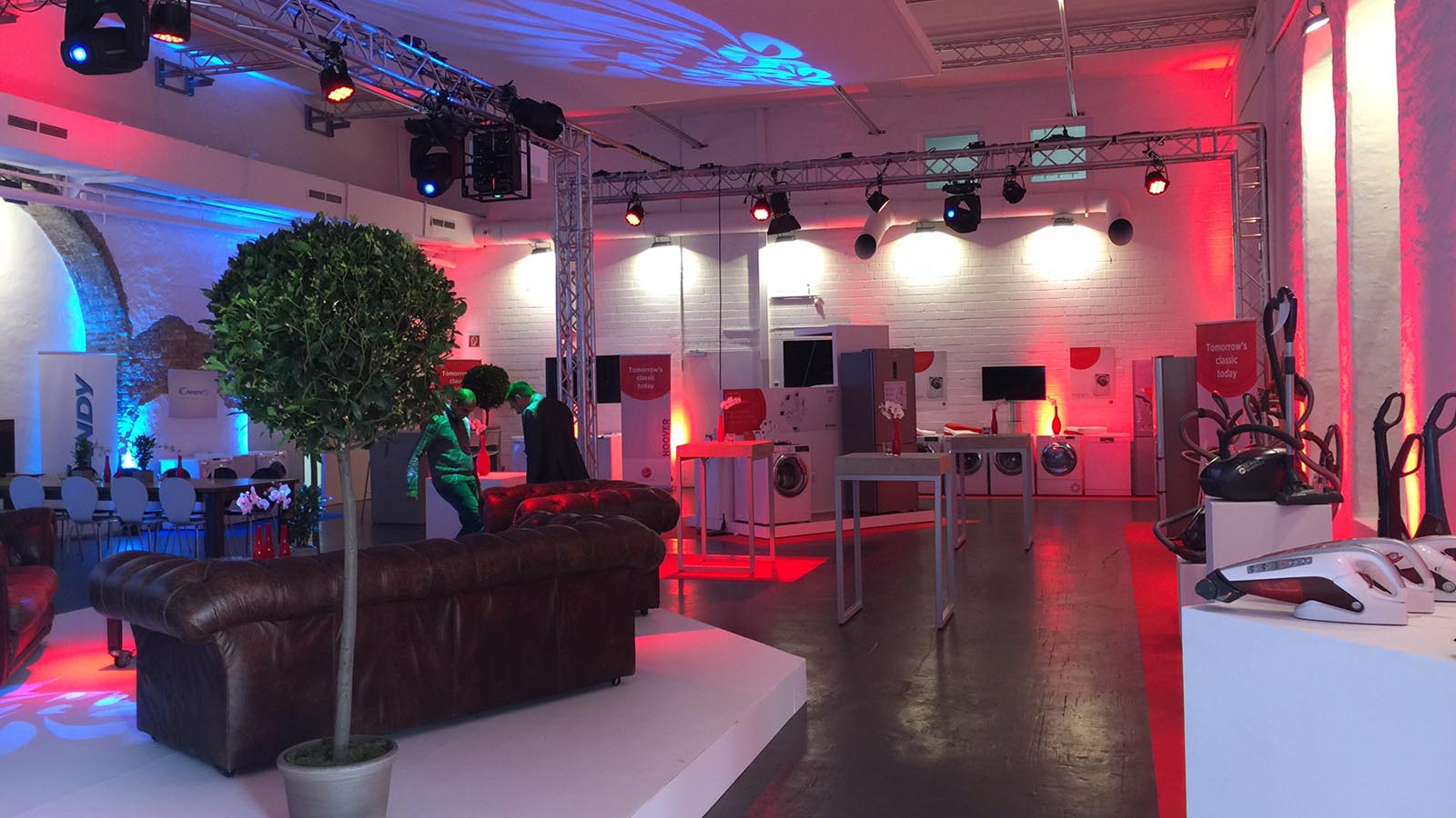 B.EFFECTIVE organisiert für CANDY HOOVER GMBH eine Hausmesse