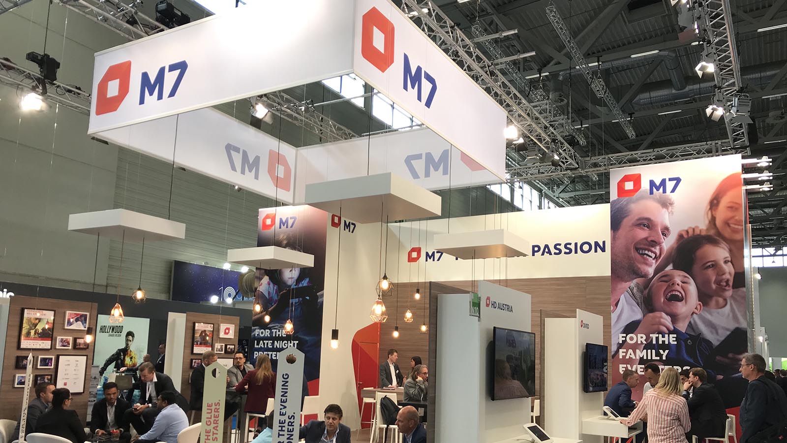 B.EFFECTIVE organisiert für M7 Gruppe. Eviso Deutschland GmbH den Messestand
